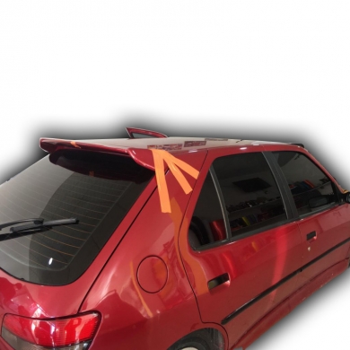 Peugeot 306 Yüksek Spoiler Boyalı