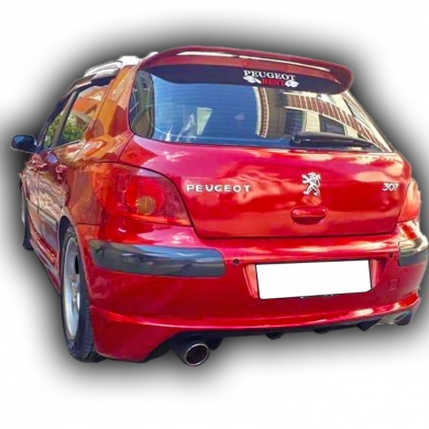 Peugeot 307 Uyumlu Yedek Parça Spoiler Boyalı