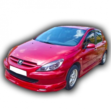 Peugeot 307 Uyumlu Yedek Parça Ön Tampon Eki Boyalı