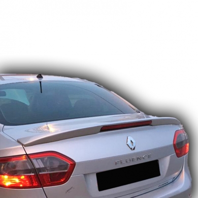 Renault Fluence Işıklı Kalın Spoiler Boyasız