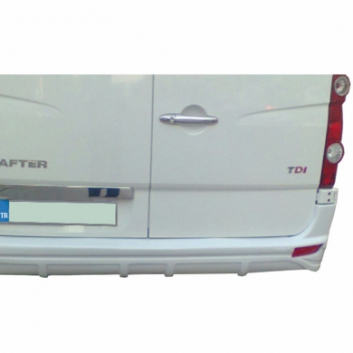 Volkswagen Crafter Uyumlu Yedek Parça Arka Tampon Giydirme Boyasız