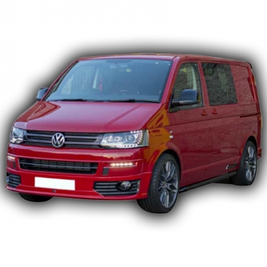 Volkswagen Transporter T6 2011 - 2015 Uyumlu Yedek Parça Ön Tampon Yarım Giydirme Boyasız