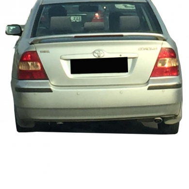 Toyota Corolla 2003 - 2007 Sedan Işıklı Spoiler Boyalı