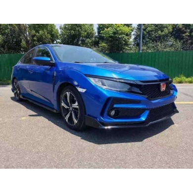 Honda Civic Uyumlu Yedek Parça-2016-2021 Wild Ön Tampon Panjur Seti