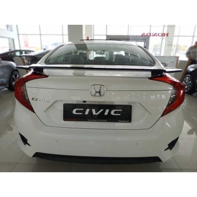 Honda Civic Fc5 Uyumlu Yedek Parça 2016-2020 Bagaj Üstü Spoiler (Çıkıntılı Model Boyasız)