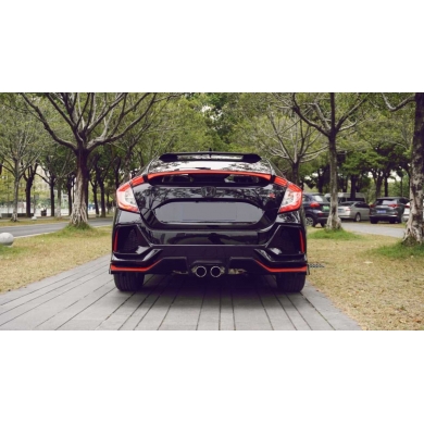 Honda Civic Hb Fk7 Uyumlu Yedek Parça Led Spoiler