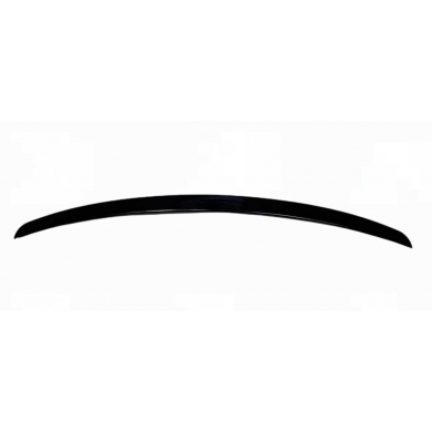 Audi A4 2012-2015 S4 Uyumlu Yedek Parça Spoiler Parlak Siyah