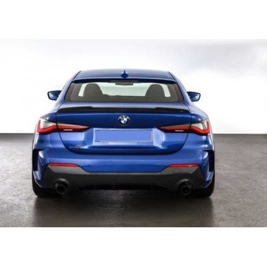 Bmw 4 Serisi 2021 G22 Uyumlu Yedek Parça M4 Spoiler Parlak Siyah