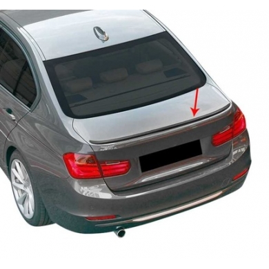 Bmw 3 Serisi 2012-2018 F30 Uyumlu Yedek Parça Mp Spoiler Parlak Siyah