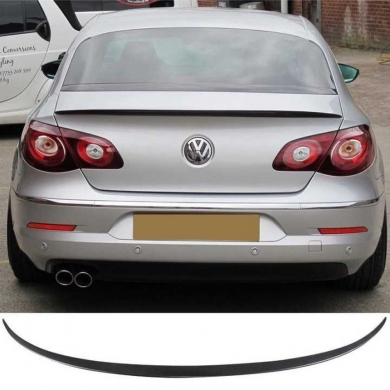 Volkswagen Passat Uyumlu Yedek Parça 2015+ CC Spoiler Parlak Siyah