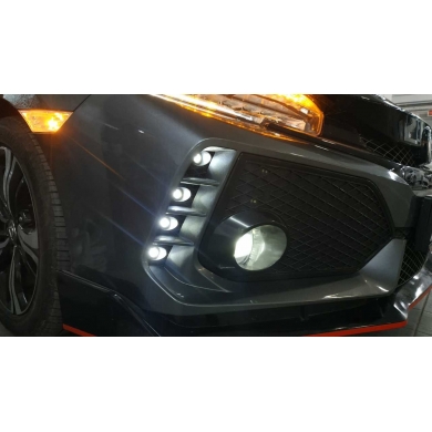 Honda Civic Fc5 Fk7 Uyumlu Yedek Parça 2016-2020 Type R Kartal Gözü Led Takım