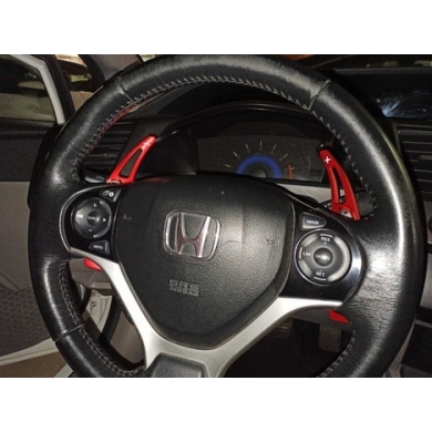 Honda Civic FB7 2012-2015 Paddle Shift Kırmızı (F1 Vites Pedal Kulakçığı)