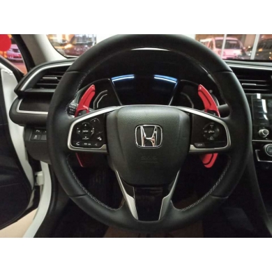 Honda Civic Fc5 Uyumlu Yedek Parça 2016+ Paddle Shift Kırmızı (F1 Vites Pedal Kulakçığı)
