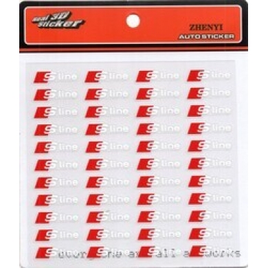 Audi Sline Sticker 44 Adet