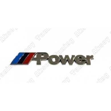 Bmw Power Bagaj Logosu