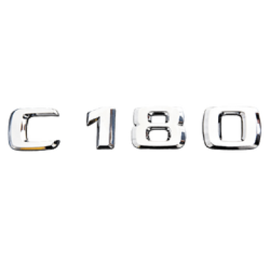 C180 Krom Bagaj Logosu (AL-74)