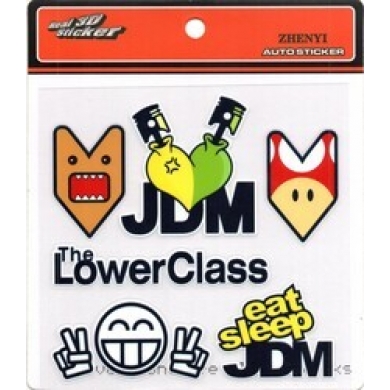 JDM Sticker 6 Adet