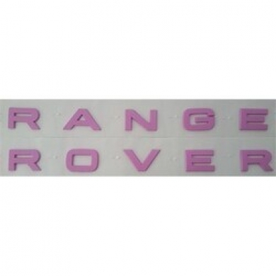 Range Rover Pembe Bagaj Logosu