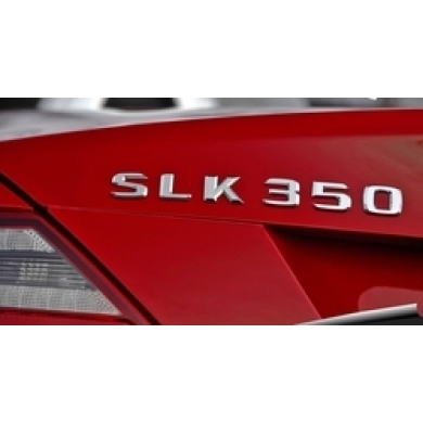 SLK350 Krom Bagaj Logosu (AL-63)