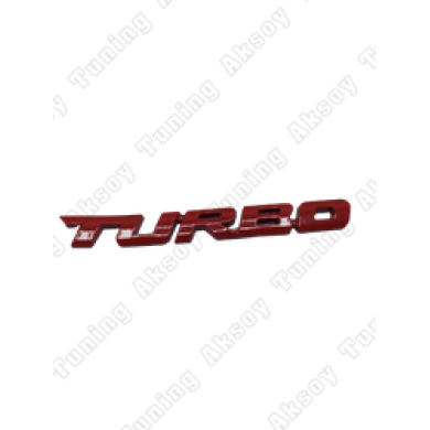 Turbo Bagaj Logosu Kırmızı