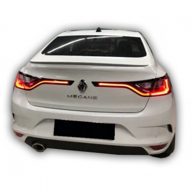 Renault Megane 4 Sedan 2012 - 2019 Spoiler Plastik Boyasız