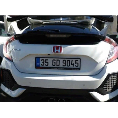 Honda Civic Fc5 2016-2020 Uyumlu Yedek Parça Arka Logo Kırmızı