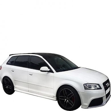 Audi A3 8P Hb  Uyumlu Yedek Parça 5 Kapı 2003 - 2012 Rs Marşpiyel Plastik Boyasız