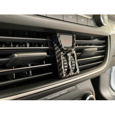 Ford Focus Uyumlu Yedek Parça   2019+ İkaz Düğme Kaplama -karbon(abs)