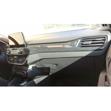 Ford Focus Uyumlu Yedek Parça   2019+ Konsol Çıtası - Karbon (abs)