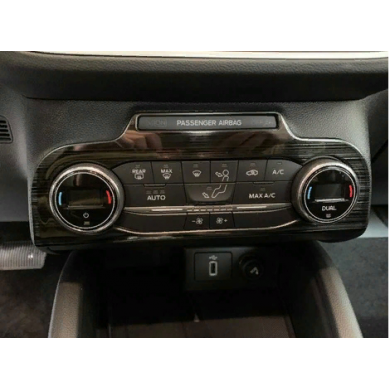 Ford Focus Uyumlu Yedek Parça   2019+ Klima Panel Kaplama Tıtanyum Sıyah