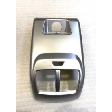 Ford Focus  Uyumlu Yedek Parça  2019+ Arka Menfez Kaplama - Sılver(abs)
