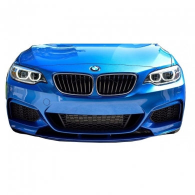 Bmw F22 2 Serisi 2013-2019 Uyumlu Yedek Parça M Performance Ön Lip Plastik Boyasız