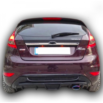 Ford Fiesta Uyumlu Yedek Parça   2009 - 16 Custom Difüzör Plastik Boyasız