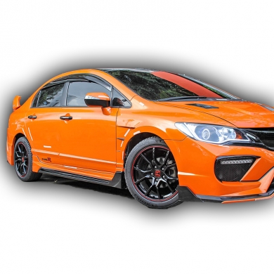 Honda Civic Fd6 2006 - 2012 Type-R X Marşpiyel Plastik Boyasız