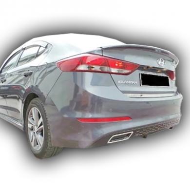 Hyundai Elantra 2016 - 18 Custom Difüzör Plastik Boyasız