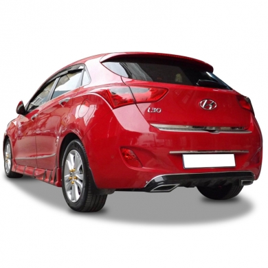 Hyundai İ30 2011 - 2016 Custom Difüzör Plastik Boyasız