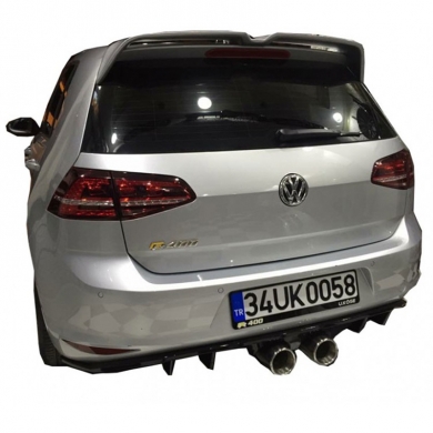 Volkswagen Golf 7 2012 - 16 R400 Difüzör Plastik Boyasız