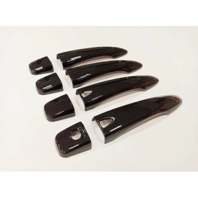 Nissan Qashqai 2014-2020 Kapı Kolu Kaplama - Piano Black ( Smart Key )
