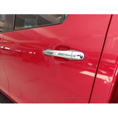 Toyota Hilux Revo 2016-2019 Uyumlu Yedek Parça Kapı Kolu Kaplama Krom