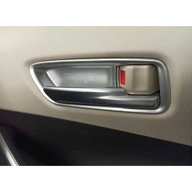 Toyota Corolla 2019+ Uyumlu Yedek Parça Kapı Kolu İç Kaplama - Silver