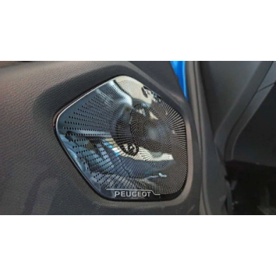 Peugeot 2008 Uyumlu Yedek Parça Hoparlör Kaplama Siyah