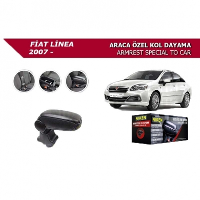 Niken Fiat Linea 2007- Punto Araca Özel Kol Dayama Siyah