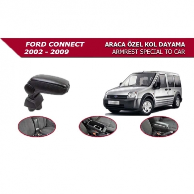 Niken Ford Courier 2015- Araca Özel Kol Dayama Siyah