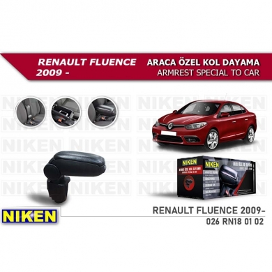 Niken Renault Fluence 2009- Araca Özel Kol Dayama