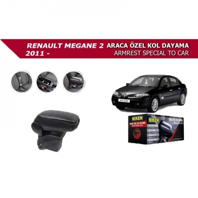 Niken Renault Megane 2 2003-2011 Araca Özel Kol Dayama