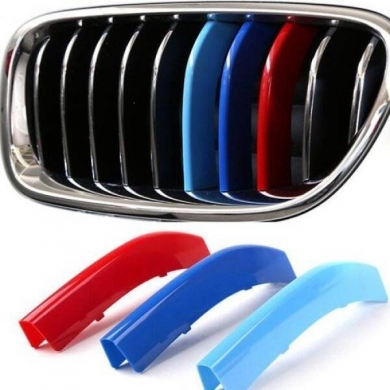Bmw F10 M3 2013-2016 Uyumlu Yedek Parça Panjur Böbrek - Şeritli Izgara