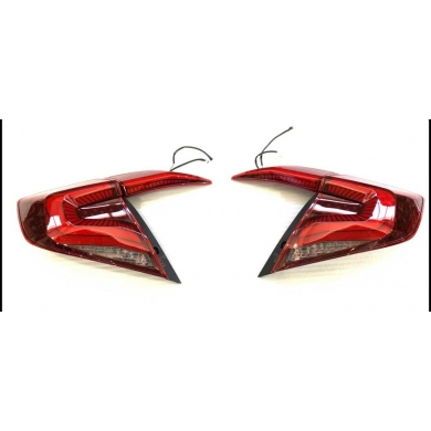 Honda Civic Fc5 Uyumlu Yedek Parça 2016-2021 Omurga Led Stop Transparan