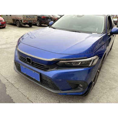 Honda Civic Uyumlu Yedek Parça 2022 Panjur Üst Trim - Piano Black