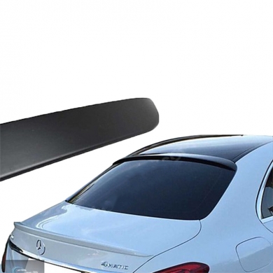 Mercedes W213 UYUMLU Cam Üstü Spoiler Boyalı Fiber