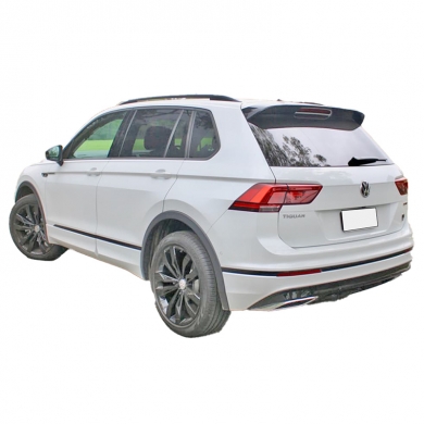 Volkswagen Tiguan Uyumlu Yedek Parça Yeni Kasa R-Line Spoiler Boyasız Fiber